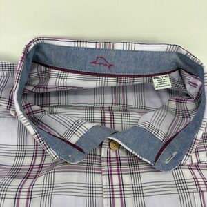 Tommy Bahama Coconut Point Men's XXXL Plaid Short Sleeve Button Down Shirt